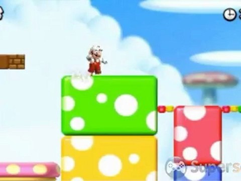 New Super Mario Bros. 2 - Solution et pièces étoiles du niveau Fleur B