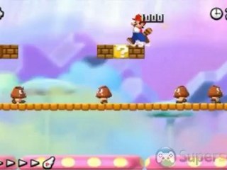 New Super Mario Bros. 2 - Solution et pièces étoiles du niveau 4-A