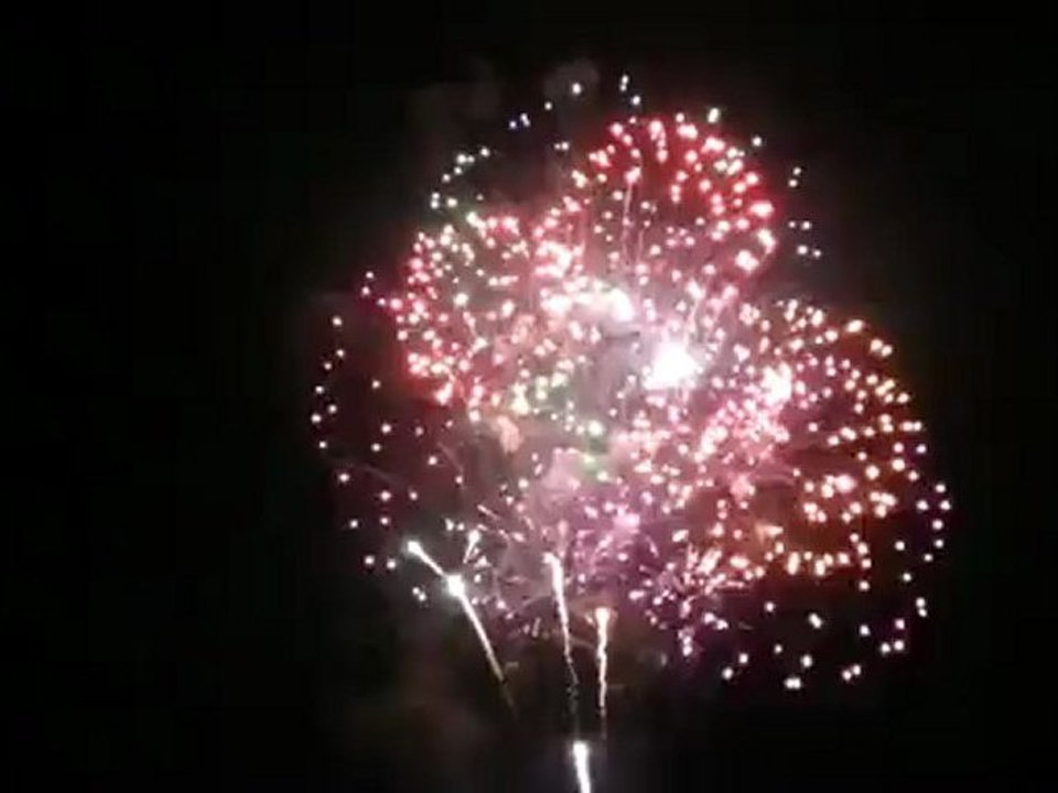 Feux d'artifice de nice aout 2012