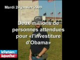 Foule gigantesque à l'investiture d'Obama