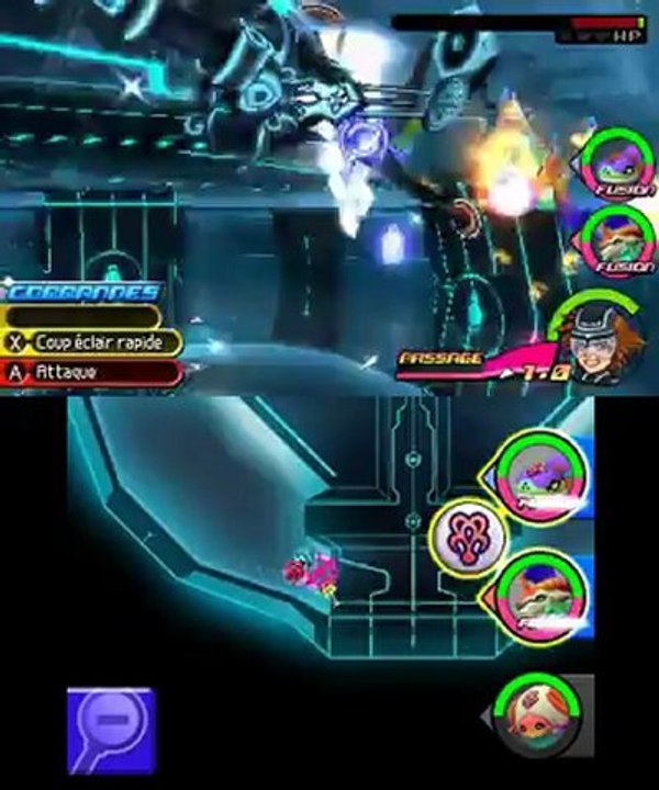 Kingdom Hearts 3D : Grille avec Sora - Boss