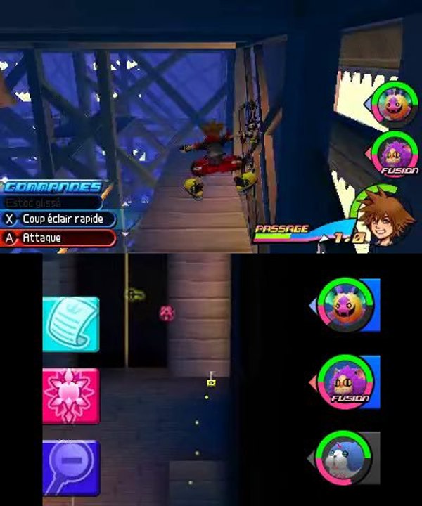 Kingdom Hearts 3D : Trésors du Clocher de la Cité des Cloches avec Sora