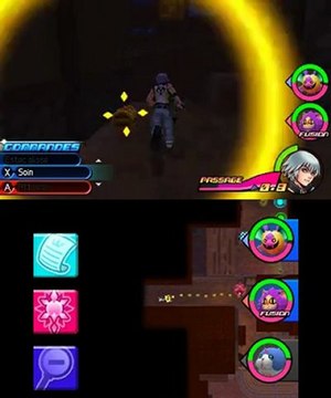 Kingdom Hearts 3D : Trésors du 1er quartier de Traverse avec Rikku