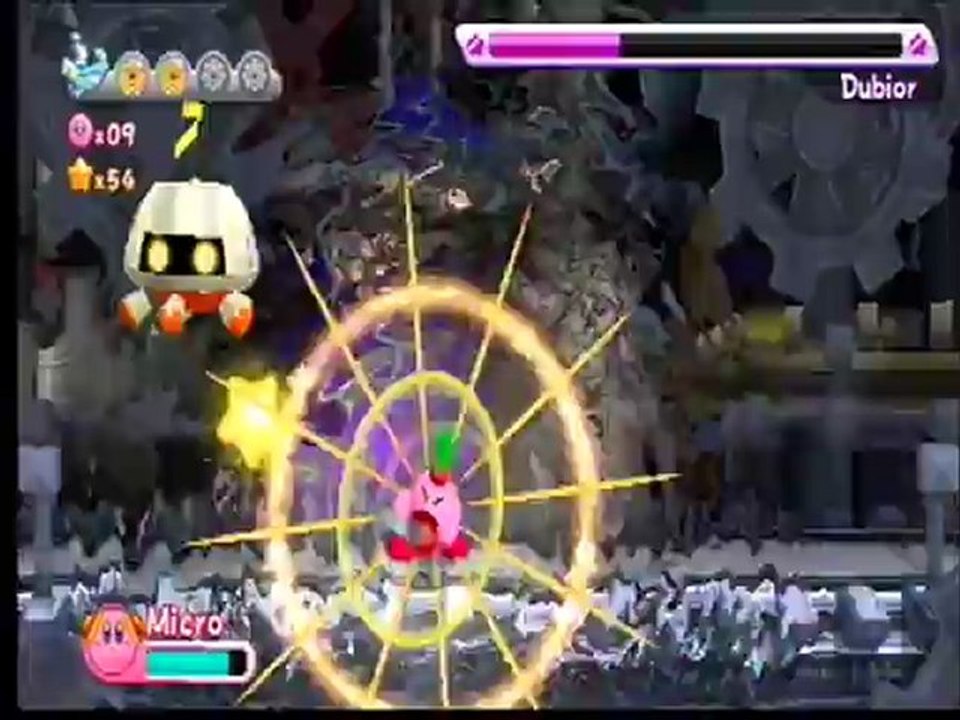 Kirby’s Adventure Wii - Kirby’s Adventure Wii - Boss : Dubior 6-2