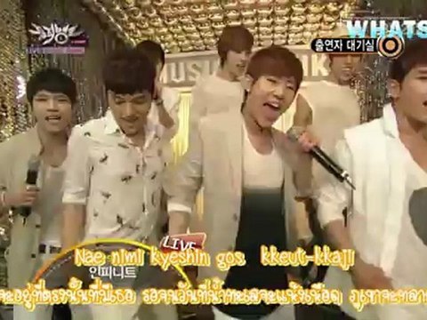 [Whatsubb Thaisub] 120518 KBS Music Bank - Infinite Waiting Room