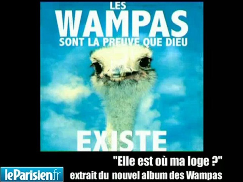 "Où est ma loge ?", extrait du nouvel album des Wampas