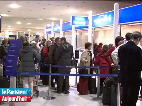 La tempête cloue les avions de Roissy au sol