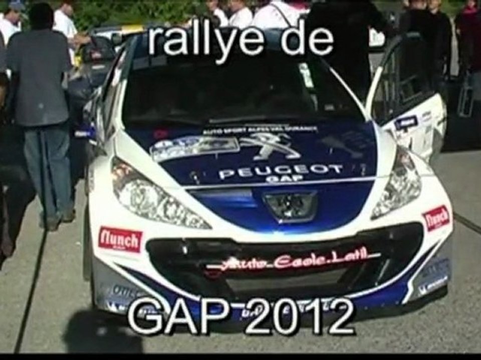 rallye de gap 2012