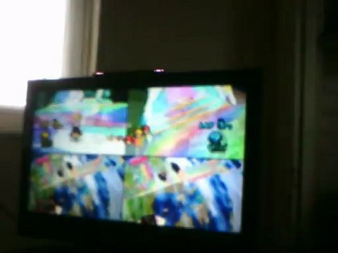 Mario kart Wii With Friends Rainbow Road