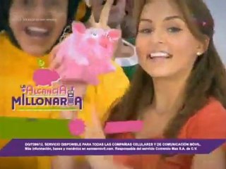 Angelique Boyer en comercial de Alcancía millonaria 2
