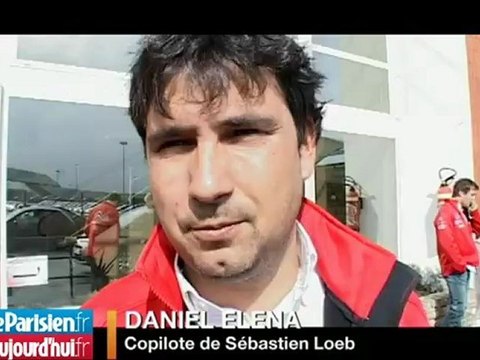 Sébastien Loeb à la rencontre des ouvriers de Citroën