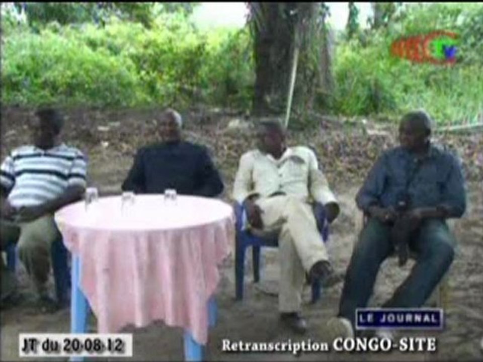 Visite des routes secondaires encours d’exécution dans la Cuvette