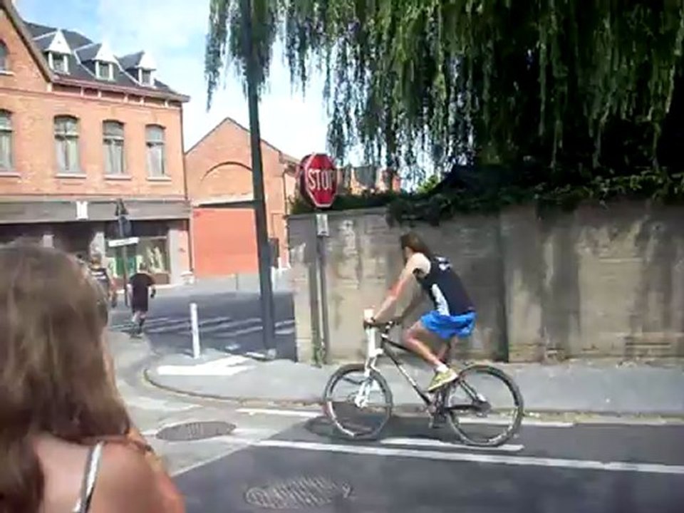 Run and bike de Luingne - arrivée étape 2 groupe 1