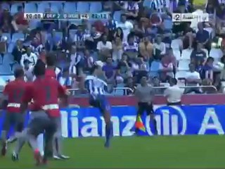 هدف ديبورتيفو لاكورونا  الثاني في مرمى أوساسونا
