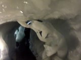 Grotte de glace - Glacier de la Girose - 3200 mètres