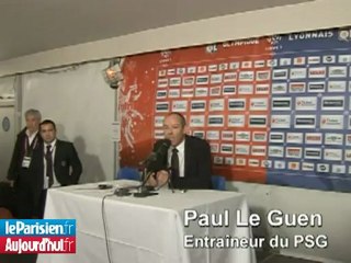 La soirée du PSG à Gerland