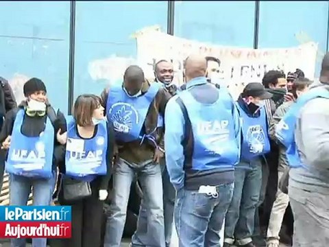 Prison de la Santé : le face à face des surveillants et des CRS