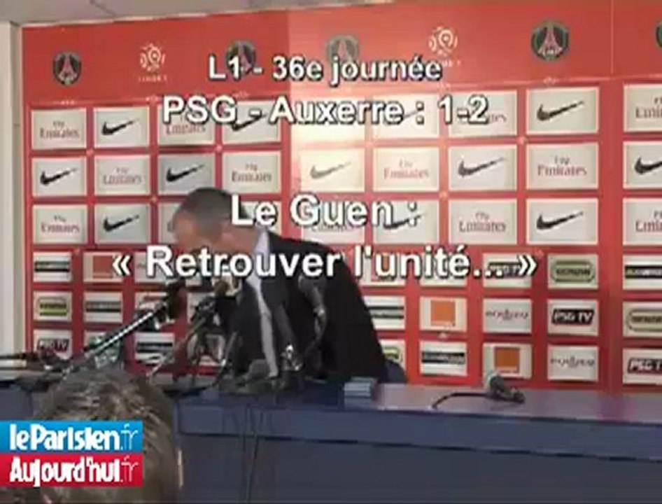 Le Guen : « Retrouver l'unité »