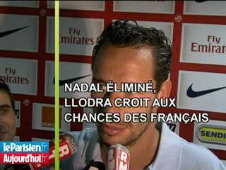 L'élimination de Nadal, « une grosse surprise » pour Llodra