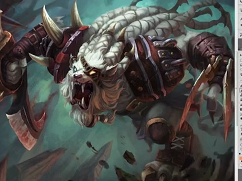 Rengar focus artistique - League of Legends