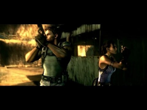 Let's play resident evil 5-coopération-chapitre 2-2 [PC]