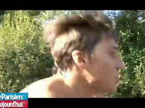 Le jogging de Jean Sarkozy... torse nu (version référence)