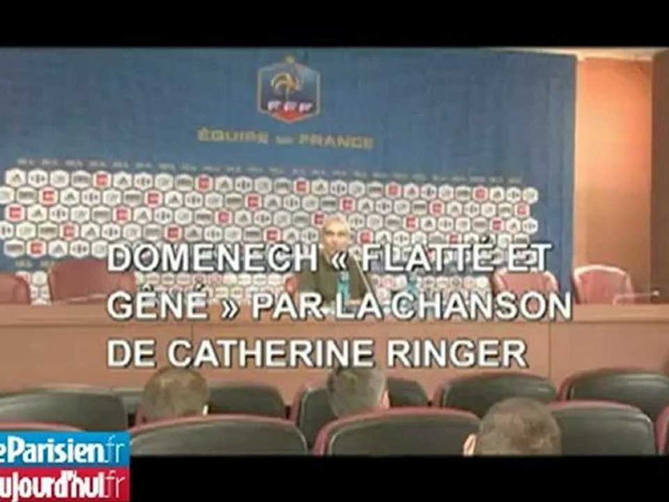 «Je kiffe Raymond» : Domenech «flatté et gêné»