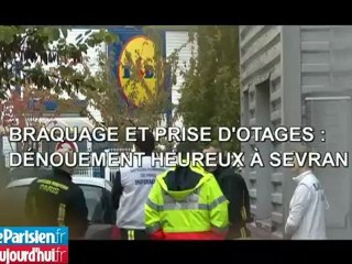 Braquage et prise d'otages : dénouement heureux à Sevran