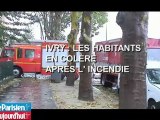 Incendie d'Ivry : le ras-le-bol des habitants