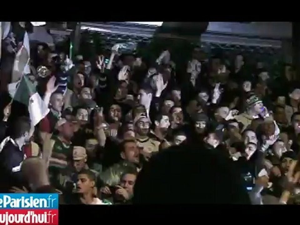 Barbès en folie après la victoire de l'Algérie