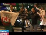 Les Champs-Elysées fêtent la qualification de l'Algérie
