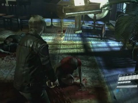 Resident Evil 6 - gameplay Leon partie 3