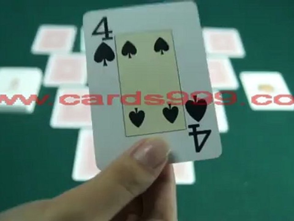 Dal negro Texas Holdem---σημαδεμένη τράπουλα---marked cards