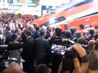 Per Monti al Meeting applausi e un solo fischio quello del Frecciarossa