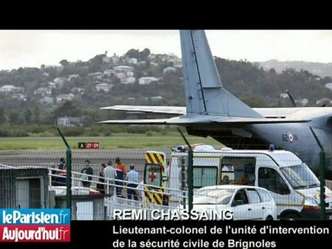 HaÏti : les pompiers français au milieu du chaos