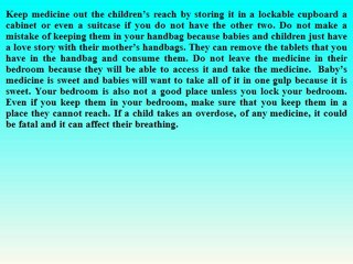 How to Keep a Child Safe House