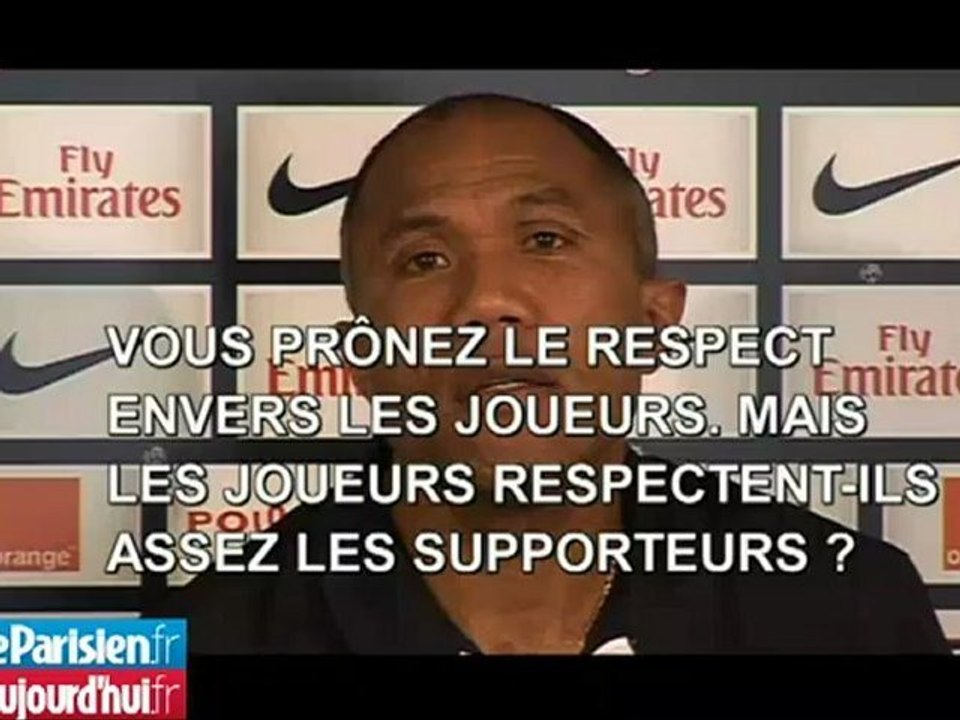 Antoine Kombouaré répond à la question des internautes