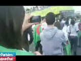 Les supporteurs algériens font la fête malgré la défaite