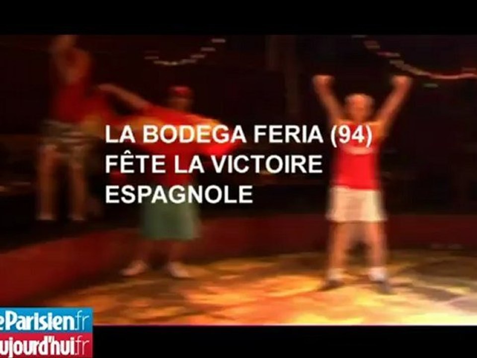 La Bodega Feria fête la victoire espagnole