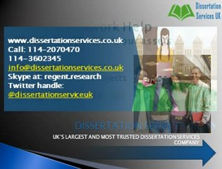 Top Dissertation Service in the UK for Your PhD Success 🎓