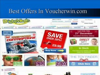 Bright Minds Promotional Codes at Voucherwin.com