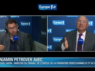 Sapin : "les emplois d'avenir, une priorité"