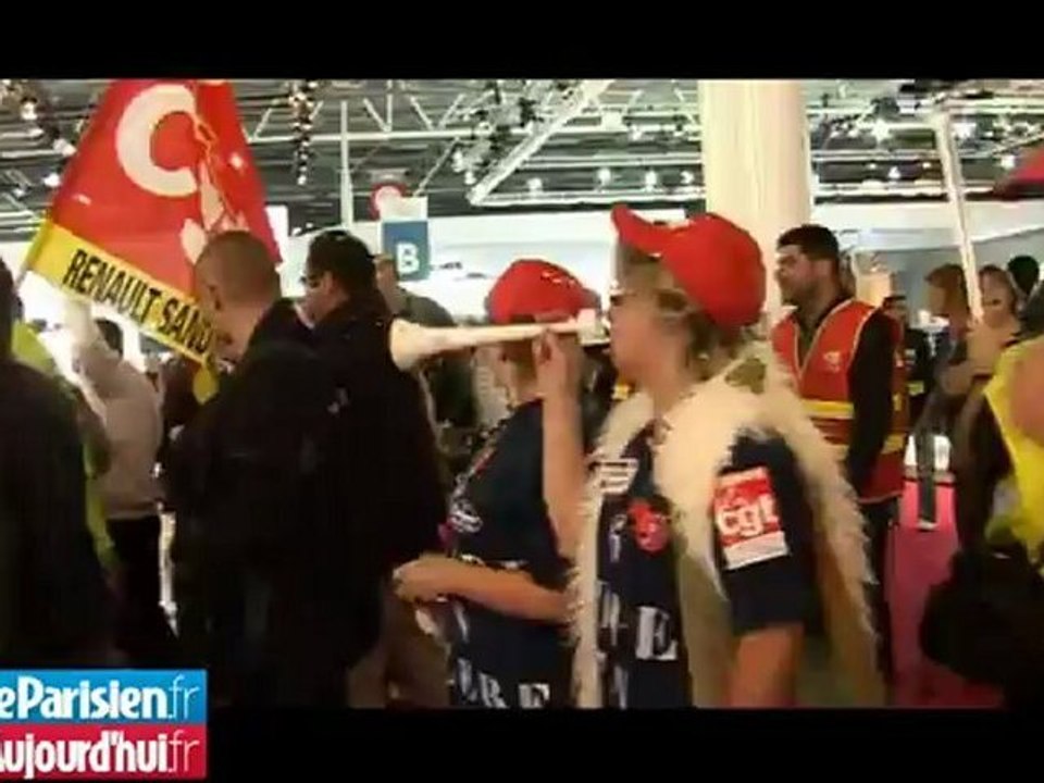 Le coup de force de la CGT au mondial de l'Auto