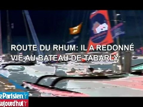 Route du Rhum: il a redonné vie au bateau de Tabarly