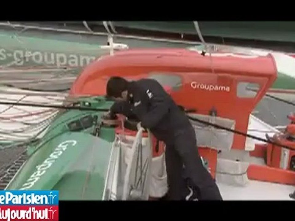 Route du rhum : avec Franck Cammas sur son trimaran géant