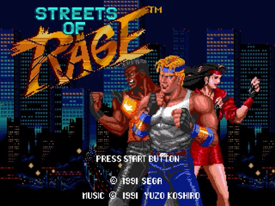 Rétro test trilogie Street Of Rage (MegaDrive)