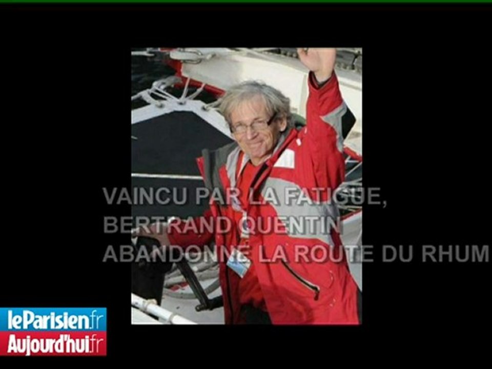 Bertrand Quentin : «Je n'ai plus de force»