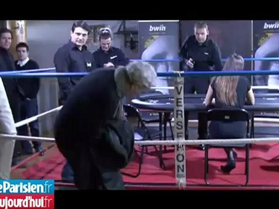 Au poker, Raymond Domenech chute en finale