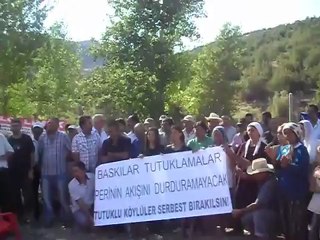 PERİ HALKI ÇADIR NÖBETİNDE