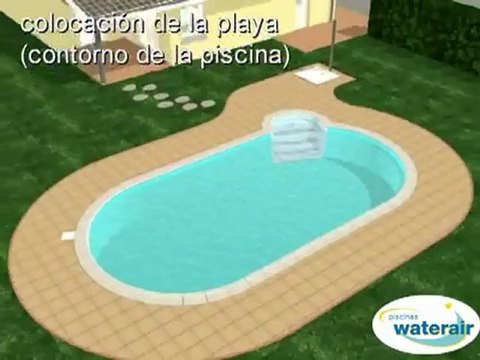 Todas las etapas del montaje de vuestra piscina Waterair